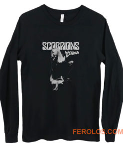 SCORPIONS IN TRANCE BLACK HARD ROCK UFO MICHAEL SCHENKER Long Sleeve