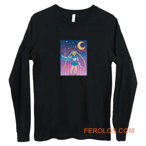 Sailor Moon Tokyo Night Retro Long Sleeve