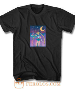 Sailor Moon Tokyo Night Retro T Shirt