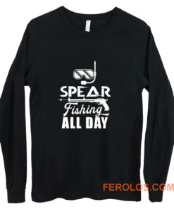 Spearfisher Spearfishing Harpooning Harpoon Spear Long Sleeve