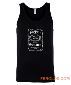 Support Your Local Outlaws Biker Motorcycle Mc Tank Top