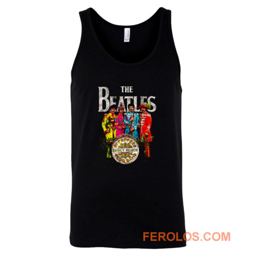 The Beatles Sgt Pepper Official Merchandise Tank Top