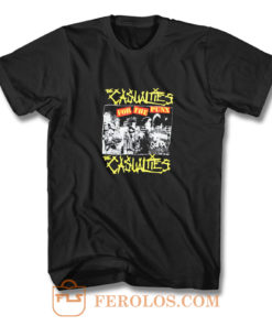 The Casualties Punk Band T Shirt