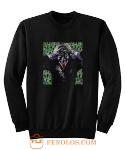 The Joker Insanity Batman Dc Comics Sweatshirt