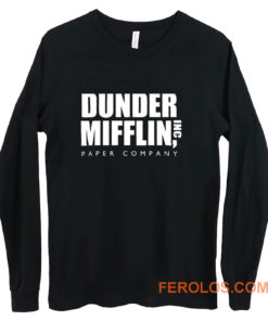 The Office Dunder Mufflin INC Paper Long Sleeve