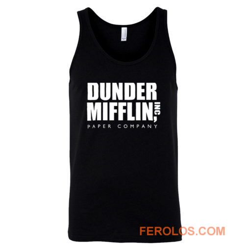 The Office Dunder Mufflin INC Paper Tank Top