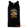 Vintage Beer 1990 Making America Great Since 1990 Beer Lover Tank Top