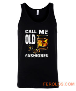 Vintage Call Me Old Fashioned Whiskey Tank Top