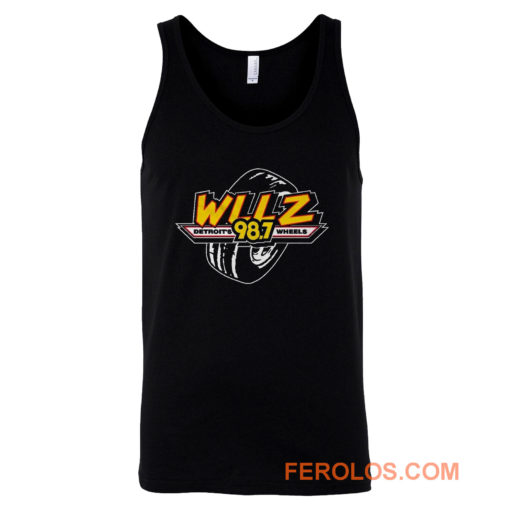 WLLZ Detroits Wheels Tank Top