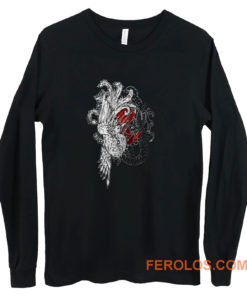 Wellcoda Yin Yang Beast Fantasy Long Sleeve