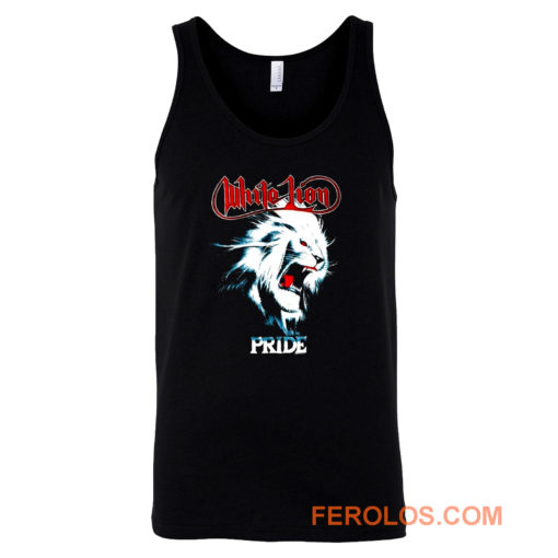 White Lion Band Pride Heavy Metal Hard Rock Band Tank Top