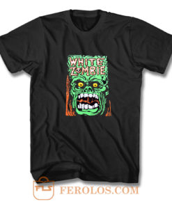 White Zombie Punk Rock Band T Shirt