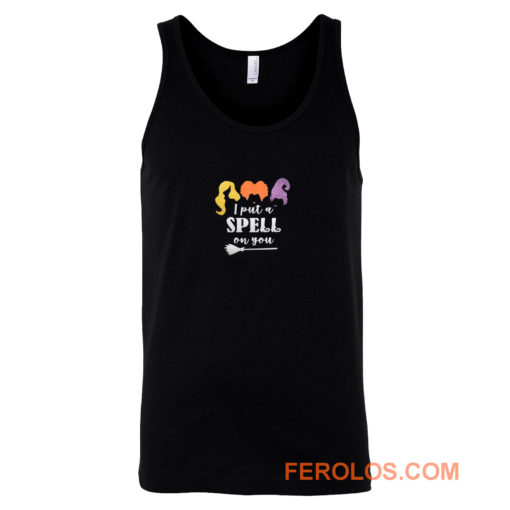 Womens I Put A Spell On You Hocus Pocus Tank Top