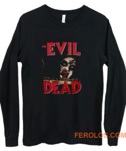 the evil dead zombie horror tanz der teufel Long Sleeve