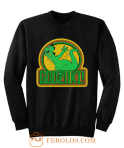 70s Cartoon Classic Godzilla Godzuki Sweatshirt