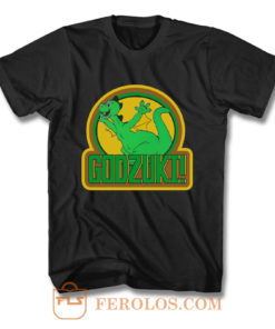 70s Cartoon Classic Godzilla Godzuki T Shirt