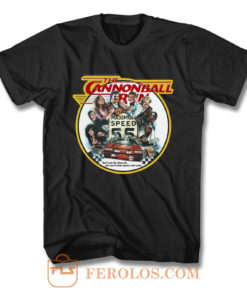 80s Burt Reynolds Classic The Cannonball Run T Shirt