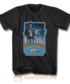 80s Classic Adventures of Buckaroo Banzai T Shirt