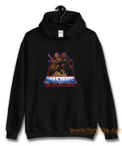 80s Classic Masters of the Universe He Man And Blade Hoodie