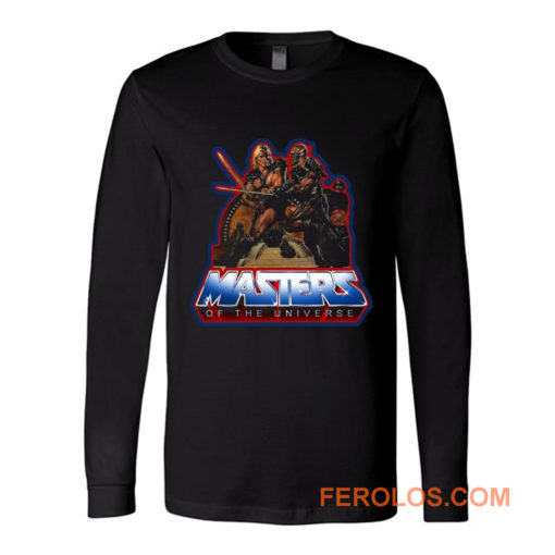 80s Classic Masters of the Universe He Man And Blade Long Sleeve