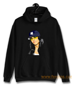 Aaliyah New York Trucker Caps Hoodie