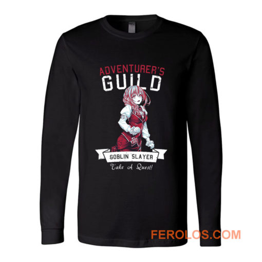 Adventurers Guild Girl Goblin Slayer Long Sleeve