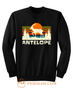 African Antelope Retro Wildlife Lover Sweatshirt