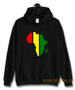 African Rasta Rastafarian or Reggae Hoodie