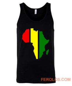 African Rasta Rastafarian or Reggae Tank Top