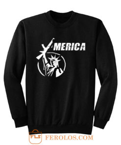 America Liberty Have AR15 Gun Sweatshirt