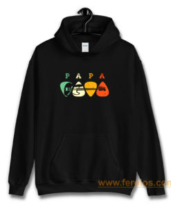 Bass Guitar Pick Shirt Papa Guitarist Hoodie