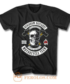 Benidorm Bastards HELLS ANGELS Motorcycle T Shirt