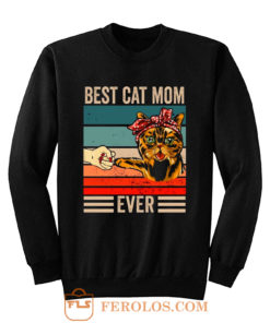 Best Cat Mom Ever Sweatshirt