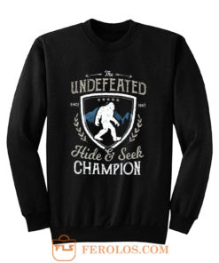 Bigfoot Undefeated Sweatshirt