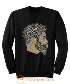 Black Father Black Lives Matter Black Father Mattter Black Dads Sweatshirt