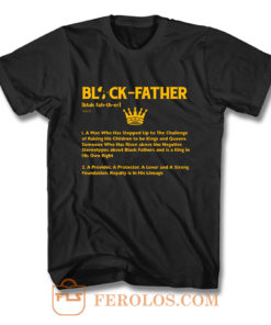 Black Father Definition Black Lives Matter T Shirt