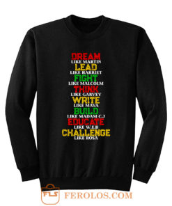 Black History and Historical Leaders Juneteenth Sweatshirt