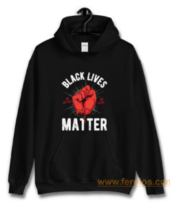 Black Lives Matter No Justice No Peace Hoodie