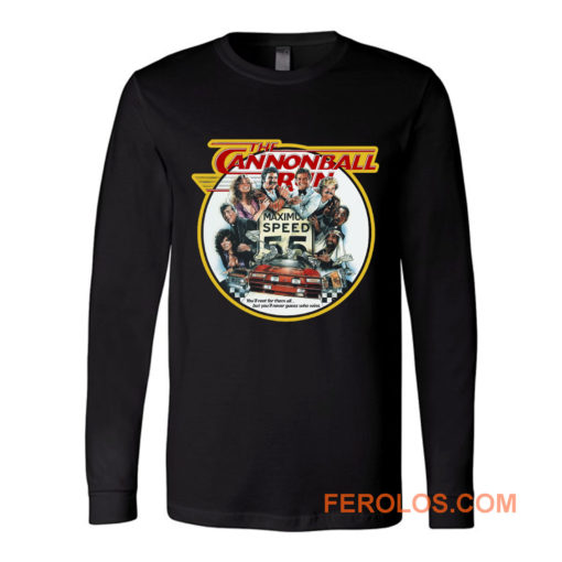 Burt Reynolds Classic The Cannonball Run Long Sleeve