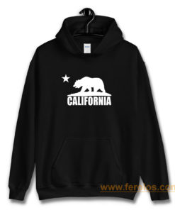 California Bear White Hoodie