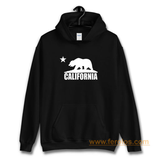 California Bear White Hoodie