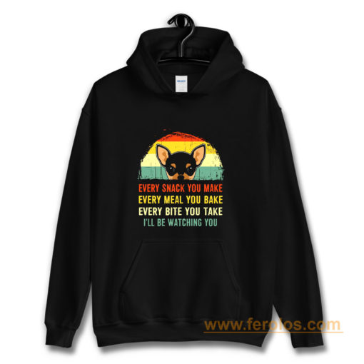 Chihuahua Quote Vintage Dog Hoodie