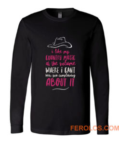 Country Music Long Sleeve