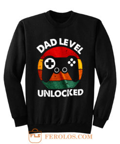 Dad Level Unlocked Sweatshirt