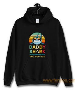 Daddy Shark Vintage Style Hoodie