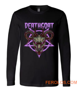 Death Goat Death Metal Band Long Sleeve