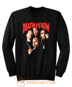 Death Row Records Tupac Dre Retro Sweatshirt