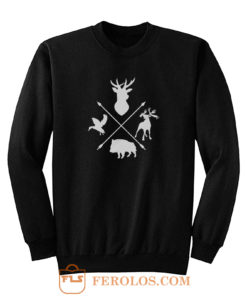 Deer Moose Waterfowl Boar Archery Sweatshirt