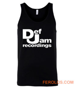 Def Jam Recordings Hip Hop Classic Music Tank Top