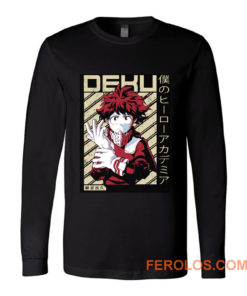 Deku Diagonal My Hero Academia Long Sleeve